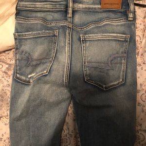 Size 00 American eagles ripped jeans
